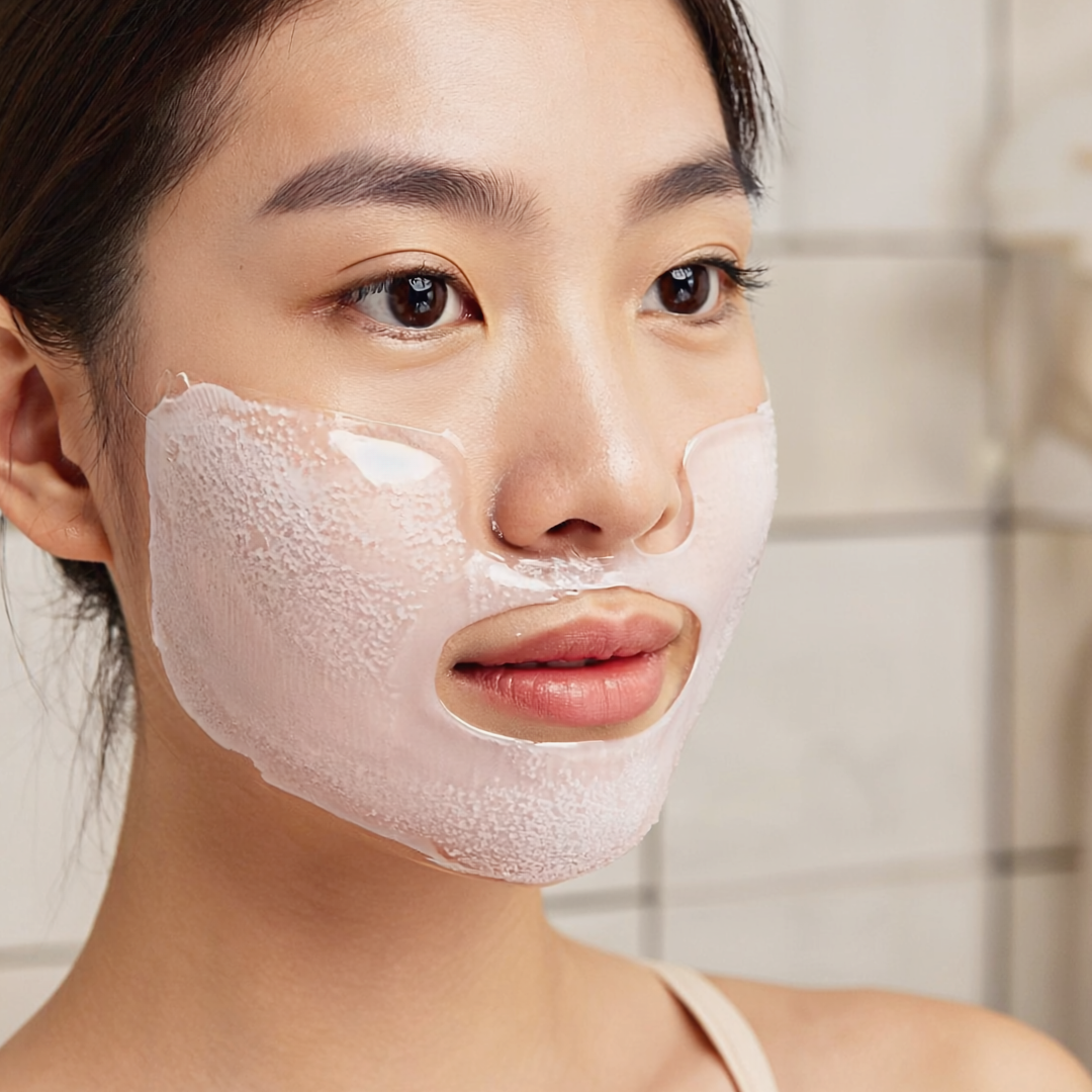 Masque hydrogel visage hydratant – soin express PureGliss