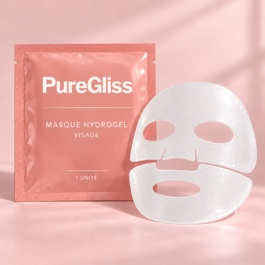 Masque Hydrogel Visage Hydratant – 1 unité — présentation personnalisée PureGliss