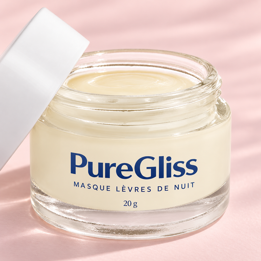Masque Lèvres de Nuit Collagène & Acide Hyaluronique – 20 g — présentation personnalisée PureGliss