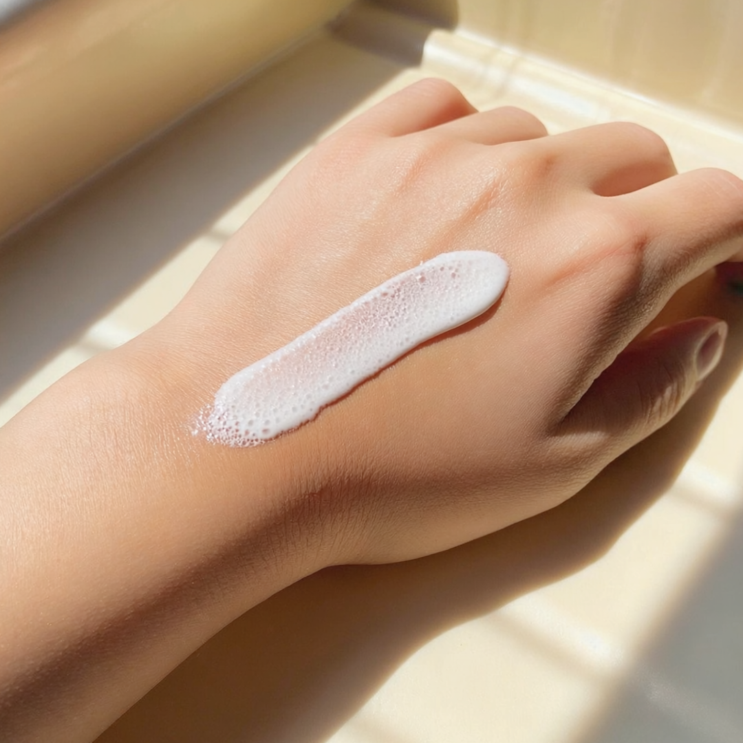 Texture de soin visage – routine du matin PureGliss